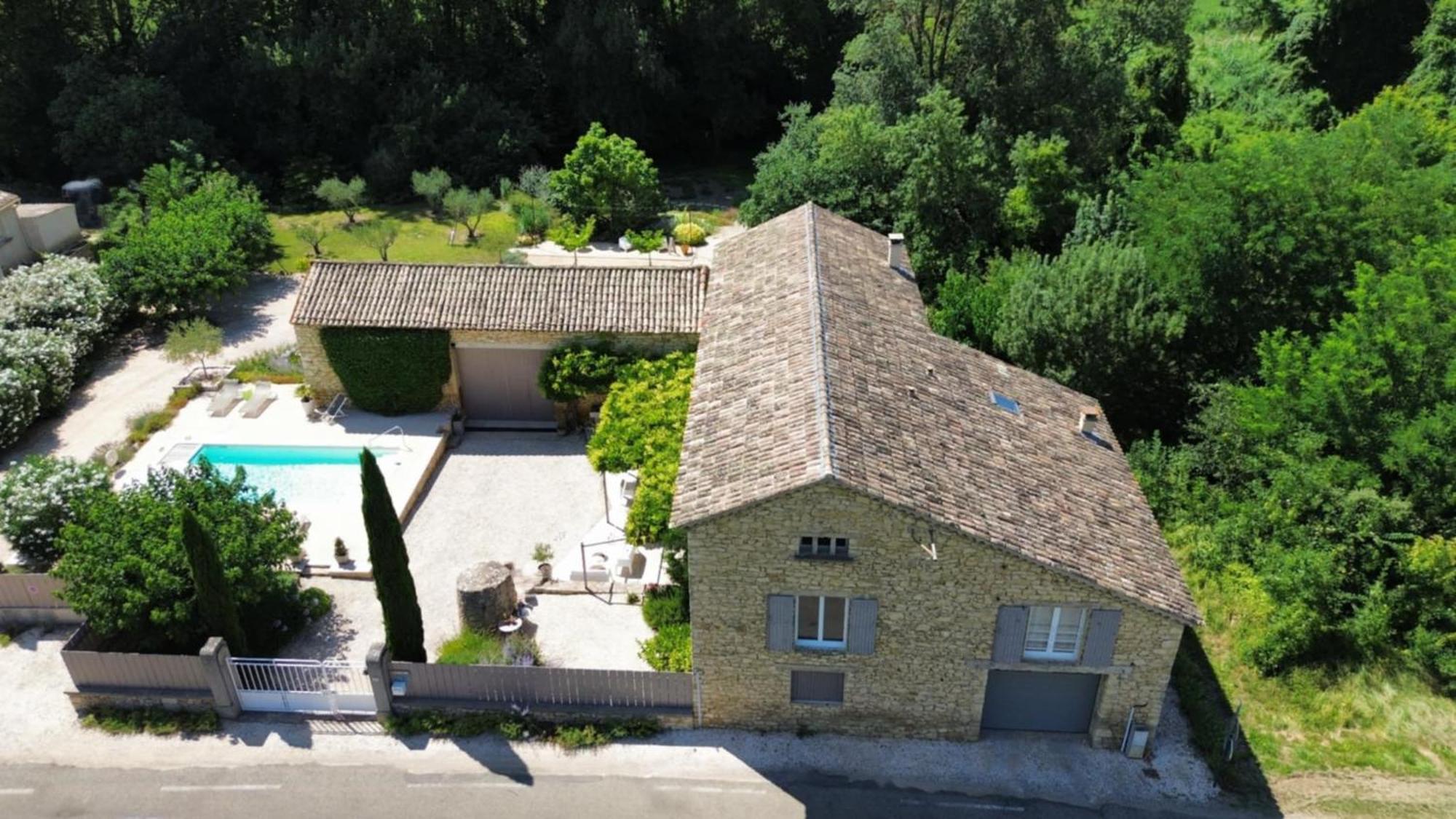 Le Gite De Montagnac La Roque-sur-Cèze Kültér fotó
